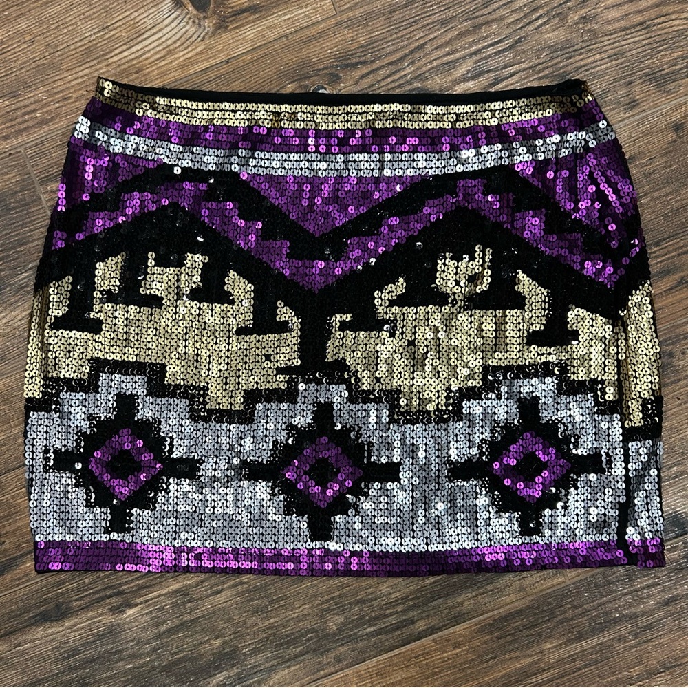 Envy Me Sequin Mini Skirt – Size M